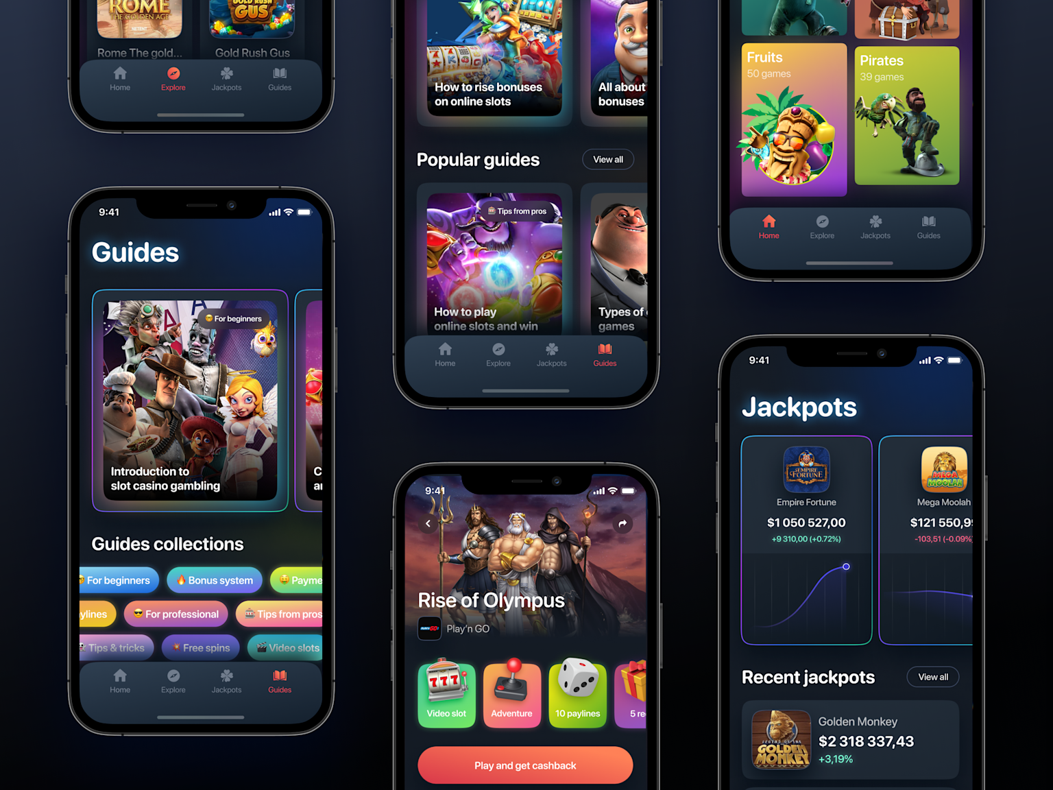Motsepe Casino Mobile App Interface